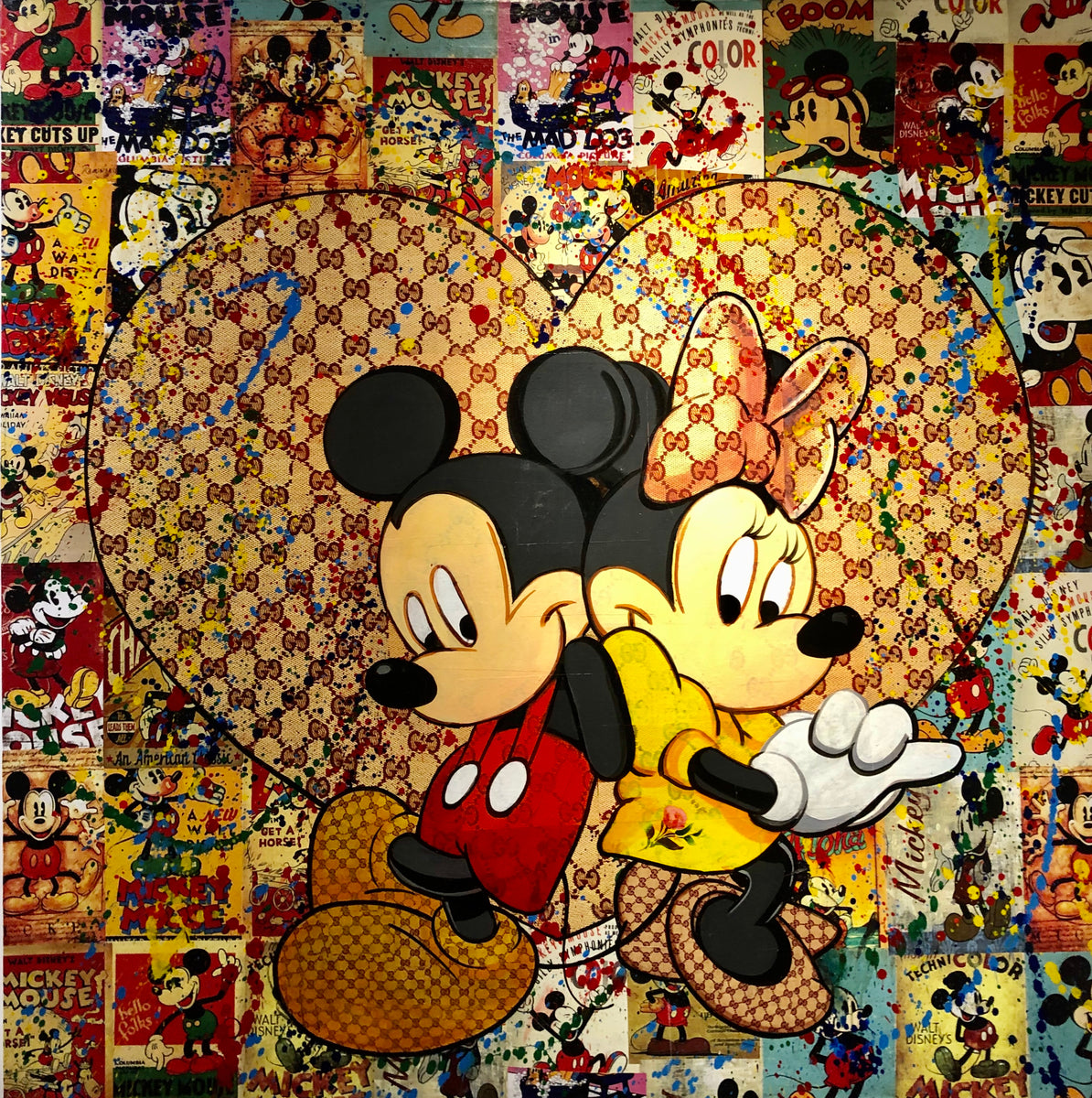 Mickey & Minnie – Elena Bulatova Fine Art