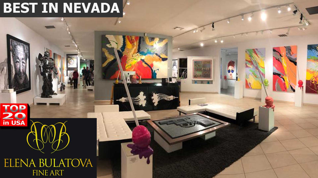Elena Bulatova Fine Art is now officially American Art Awards Best Gallery In Nevada, 2023