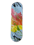 Abstract Skateboard III (Red, Orange, Yellow)